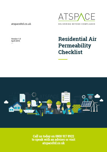 ATSPACE Residential Air Permeability Checklist