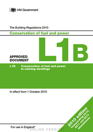 the building regulations part L1B