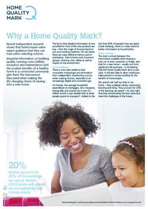 Why Home Quality Mark